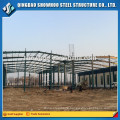 Prefabricated Metal Frame Roof Construction Light Steel Structures